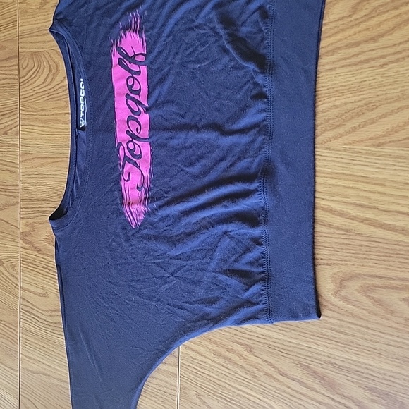 NWT TOPGOL blause size Medium color blue pink - Picture 16 of 16